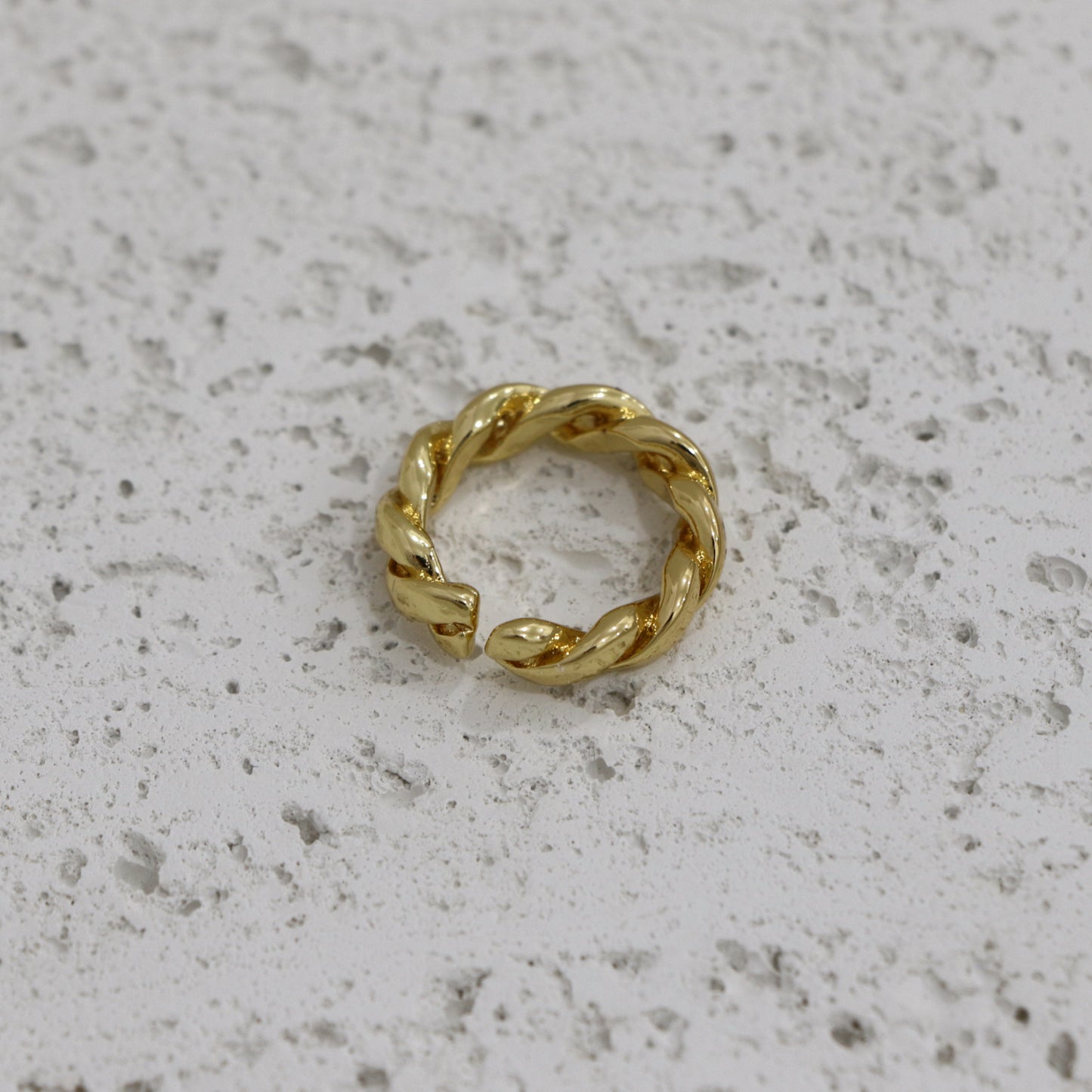 Twisted Adjustable Ring