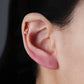 Titanium Cluster Marquise Flat Ear Piercing