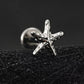Titanium Tiny Starfish Flat Ear Piercing