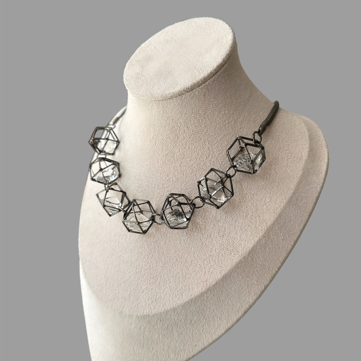 Hexa Cubes Necklace