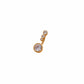 Doted Design Belly Piercing