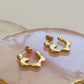 Melted Flora Earring Pair