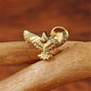 Titanium Flying Bird Flat Ear Piercing