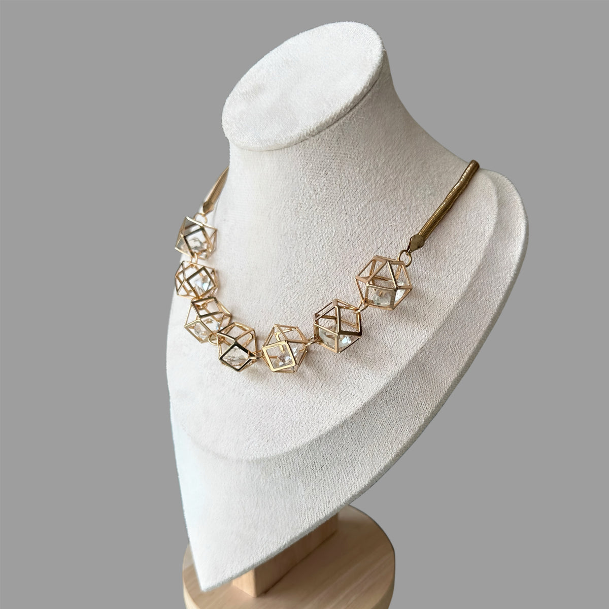 Hexa Cubes Necklace