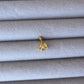 Flower Middle Zircon Flat Ear Piercing