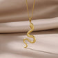 Snake Pendant Necklace