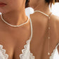 Pearl Choker Chain Tassel Pendant