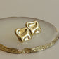 Vintage Wavy Earring Pair