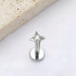 Cros Zircon Titanium Flat Ear Piercing