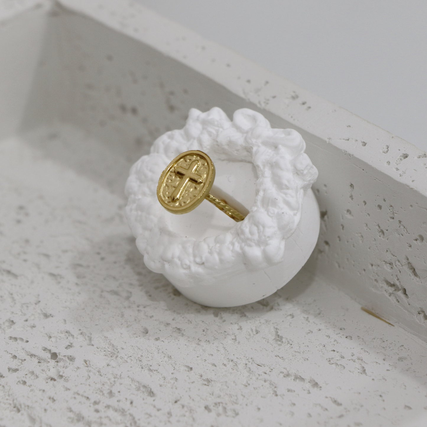 Jesus Cross Ring