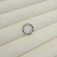 Multicolor Zircon Septum Ring