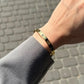 Screw Zircon Bangle