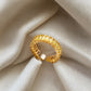 Yellow Zircon Gold Ring