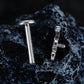 Titanium Seahorse Flat Ear Piercing