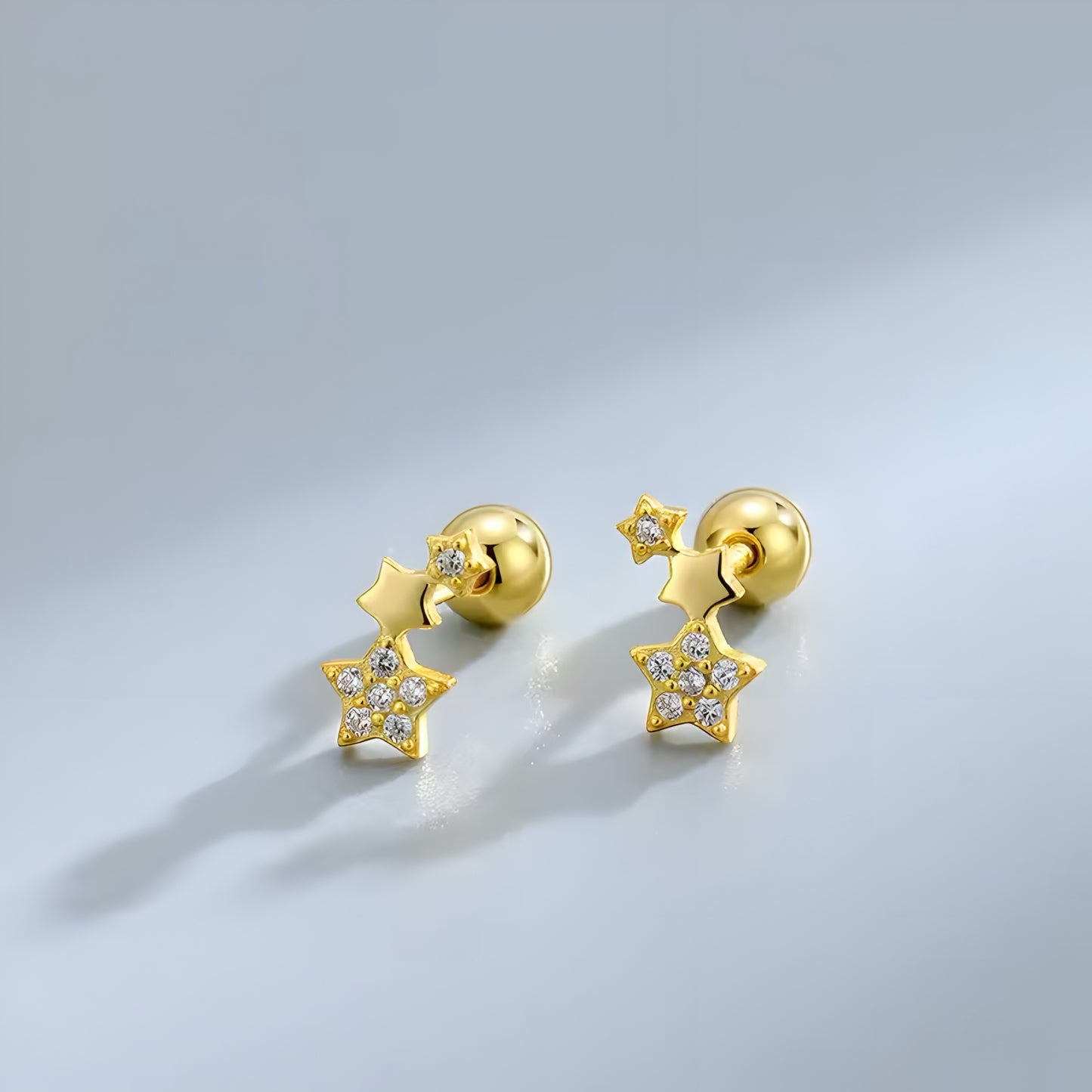3 Stars Ear Piercing
