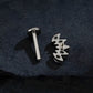 Helix Crown Titanium Ear Piercing