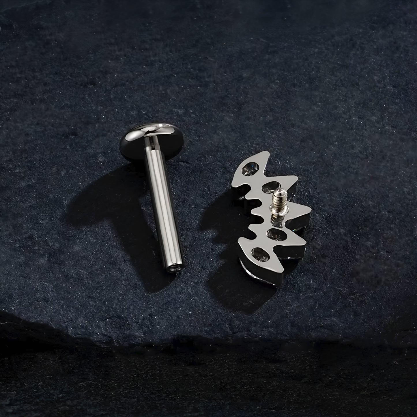 Helix Crown Titanium Ear Piercing