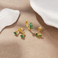 3pcs/set Gold Green Horse Eye
