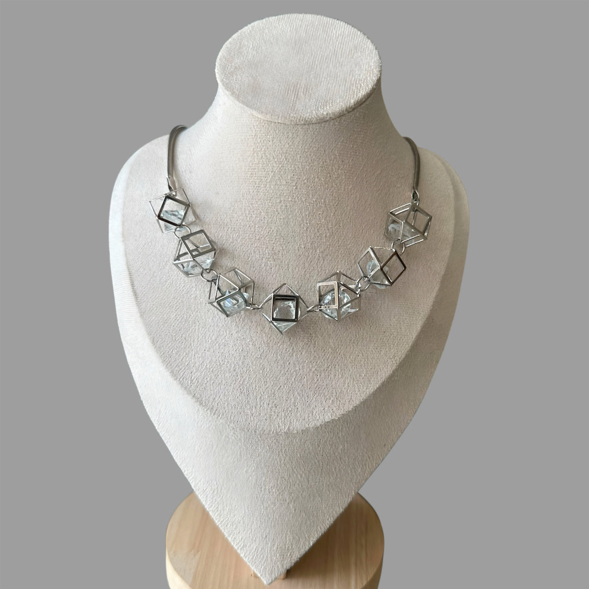 Hexa Cubes Necklace