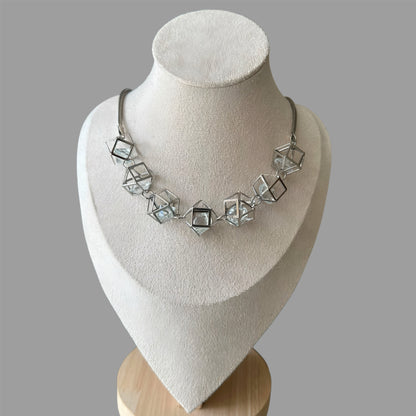 Hexa Cubes Necklace