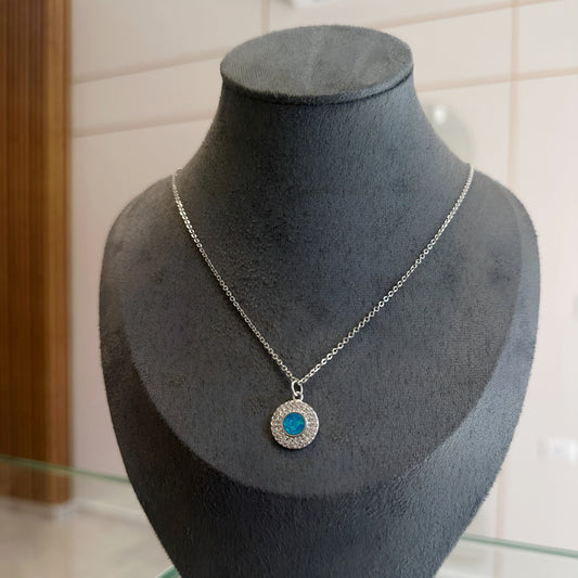 Blue Sea Necklace