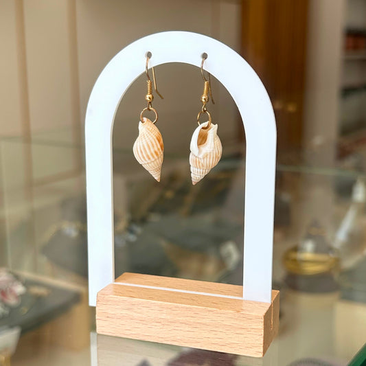 Seashell Earring Pair