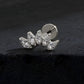Titanium Crown Helix Flat Ear Piercing