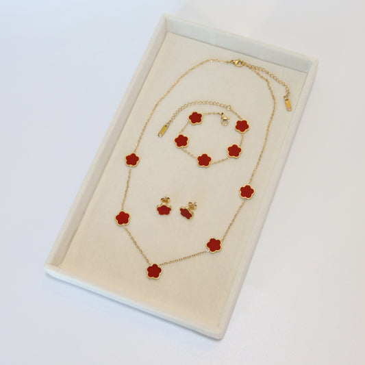 Kalopsia Flora Jewelry Set