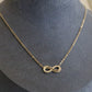 Infinity Design Set Necklace & Earring
