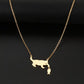 Cat Fishing Necklace