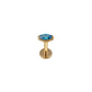 Titanium Single Tiny Marquise Flat Ear Piercing