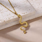 Snake Pendant Necklace