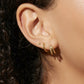 3pcs/Set Double Loop Rope Earring
