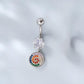 Lollipop Belly Piercing With Zircon