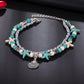 Bohemian Vintage Beach Shell Anklet Double Layer