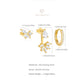 4pcs/set Drop Hanged Crown