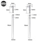 Stainless Steel Piercing Taper Ball Grabber Tools
