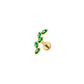 Titanium Five Marquise Climber Flat Ear Piercing