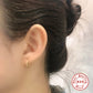 Circle Hoop Earring Pair