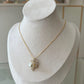 Pearl Zircon Shinny Necklace Pendant