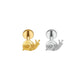 Titanium Tiny Snail Ear Piercing