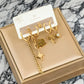 6pcs/set Elephant Star Long Chain Earring