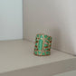 Geometric Light Green Ring