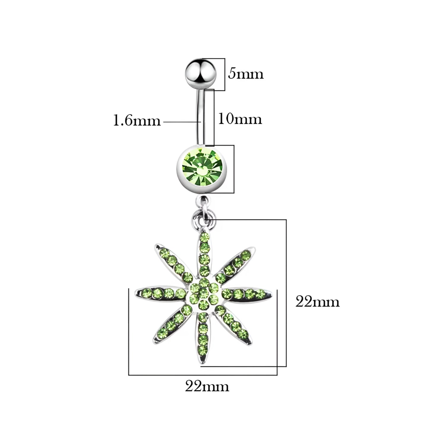 Plant Belly Piercing