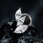 Titanium Cluster Marquise Flat Ear Piercing