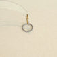 Titanium Zircon Ring Hoop