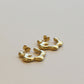 Melted Flora Earring Pair
