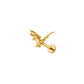 Titanium Flying Bat Flat Ear Piercing