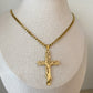 Cross Pendant Cuban Chain
