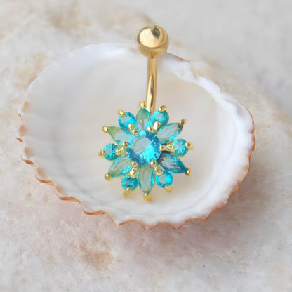 Flower Belly Piercing